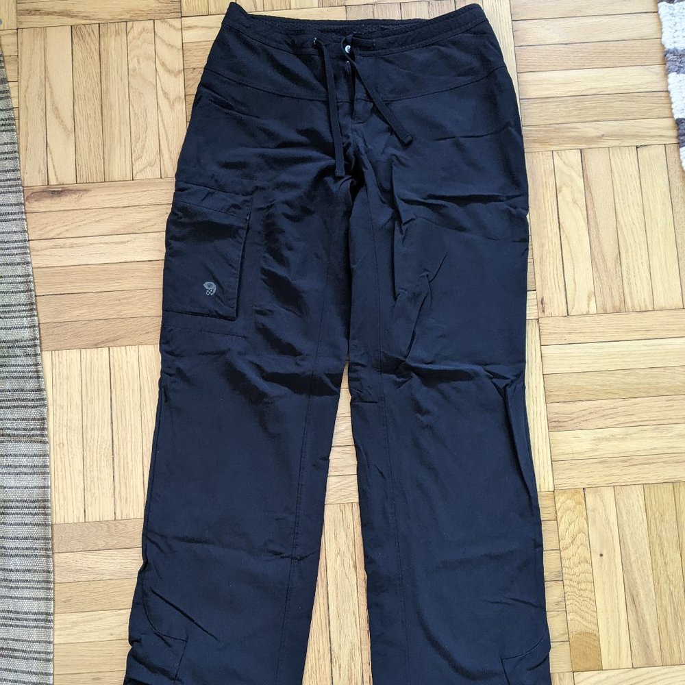 Mountain Hardwear Black Dynama Hiking Pants Size 2 (30" inseam)